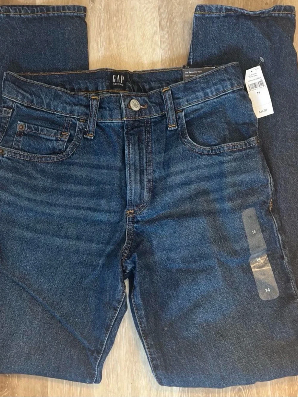 GAP Kids Dark Indigo Blue Denim Jeans